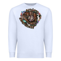 White autism awareness baseball Premium Sweatshirt - SublimationCraftShop