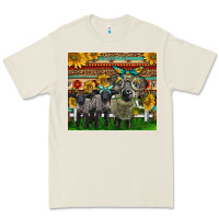 Bone Western Cute Hampshire Sheep Family Premium Tee - LillyAllenDesigns