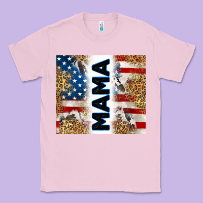 American Mama Classic Tee Designed By Ranaportraitstore