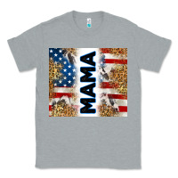 Heather Grey American mama Classic Tee - RanaPortraitStore