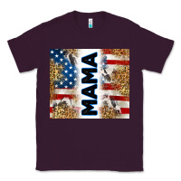 Plum American mama Classic Tee - RanaPortraitStore