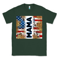 Sports Green American mama Classic Tee - RanaPortraitStore