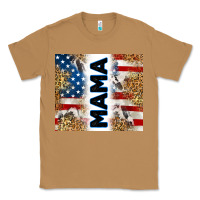 Toasted Coconut American mama Classic Tee - RanaPortraitStore