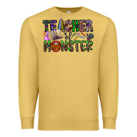 Antique Gold teacher of monster Premium Sweatshirt - CowhideDigitalArt