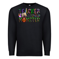 Black teacher of monster Premium Sweatshirt - CowhideDigitalArt