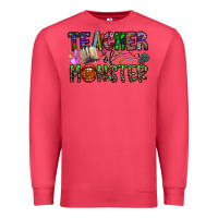 Cardinal teacher of monster Premium Sweatshirt - CowhideDigitalArt