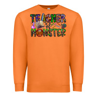 Carrot teacher of monster Premium Sweatshirt - CowhideDigitalArt