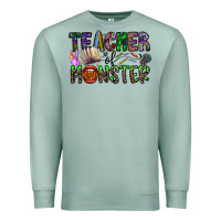 Seafoam teacher of monster Premium Sweatshirt - CowhideDigitalArt