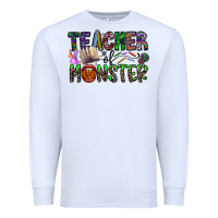 White teacher of monster Premium Sweatshirt - CowhideDigitalArt