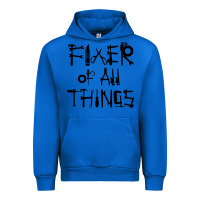 Cobalt Fixer Of All Things Urban Hoodie - LillyAllenDesigns