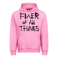 Fuchsia Pink Fixer Of All Things Urban Hoodie - LillyAllenDesigns