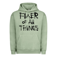 Pigment Oil Green Fixer Of All Things Urban Hoodie - LillyAllenDesigns