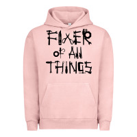 Pigment Salmon Fixer Of All Things Urban Hoodie - LillyAllenDesigns