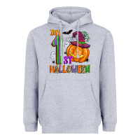 Heather Grey my 1st halloween Heavyweight Hoodie - Zillion Design Studio