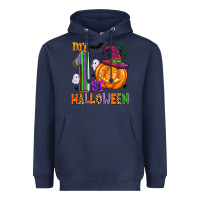 Navy my 1st halloween Heavyweight Hoodie - Zillion Design Studio
