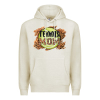 Oatmeal Heather tennis mom Premium Hoodie - AdoDesignShop