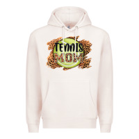 Pale Pink tennis mom Premium Hoodie - AdoDesignShop