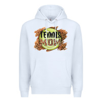 White tennis mom Premium Hoodie - AdoDesignShop