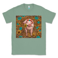 Sage baby pig Classic Tee - RanaPortraitStore
