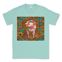 Seafoam baby pig Classic Tee - RanaPortraitStore