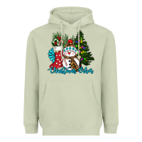 Matcha christmas vibes Heavyweight Hoodie - RanaPortraitStore