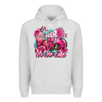 Dove Grey cheer for the cure Premium Hoodie - AdoDesignShop