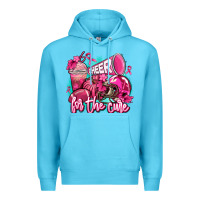 Ocean Blue cheer for the cure Premium Hoodie - AdoDesignShop