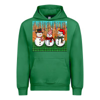 Emerald christmas snovman Urban Hoodie - BarkalooDesign