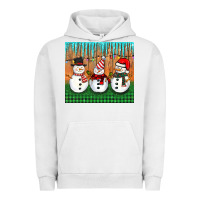 Pigment Lunar Rock christmas snovman Urban Hoodie - BarkalooDesign
