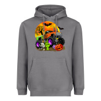 Storm halloween monster truck Heavyweight Hoodie - Zillion Design Studio