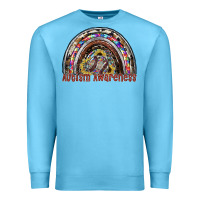 Ocean Blue autism awareness Premium Sweatshirt - SublimationCraftShop