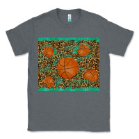 Charcoal Heather basketball Classic Tee - RanaPortraitStore