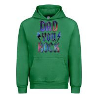 Emerald Dad You Rock Urban Hoodie - LillyAllenDesigns
