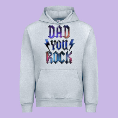 Dad You Rock Urban Hoodie Designed By Lillyallendesigns