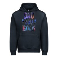 Navy Dad You Rock Urban Hoodie - LillyAllenDesigns
