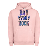 Pigment Salmon Dad You Rock Urban Hoodie - LillyAllenDesigns