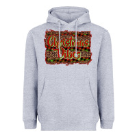 Heather Grey Christmas vibes Heavyweight Hoodie - RanaPortraitStore