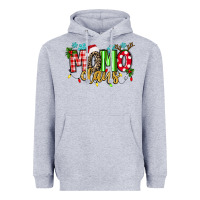 Heather Grey Momo Claus Heavyweight Hoodie - texasbilliewilder