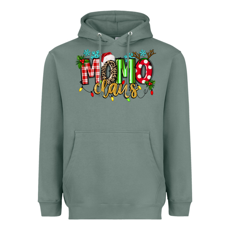 Momo Claus Heavyweight Hoodie by texasbilliewilder | Teevron
