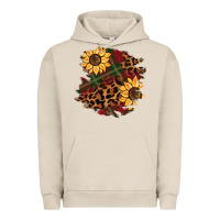 Pigment French Oak Christmas leopard sunflower Urban Hoodie - BarkalooDesign