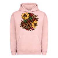 Pigment Salmon Christmas leopard sunflower Urban Hoodie - BarkalooDesign