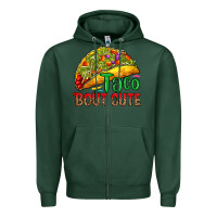 Sports Green Taco 'bout cute Zipper Hoodie - RanaPortraitStore