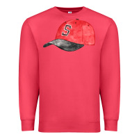 Cardinal red softball cap fa element Premium Sweatshirt - FaDigitalArtStudio