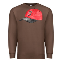 Chestnut red softball cap fa element Premium Sweatshirt - FaDigitalArtStudio
