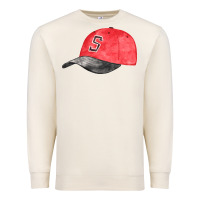 Sandshell red softball cap fa element Premium Sweatshirt - FaDigitalArtStudio
