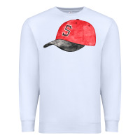 White red softball cap fa element Premium Sweatshirt - FaDigitalArtStudio