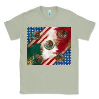 Matcha American with mexican flag Classic Tee - RanaPortraitStore