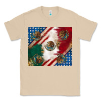 Mushroom American with mexican flag Classic Tee - RanaPortraitStore