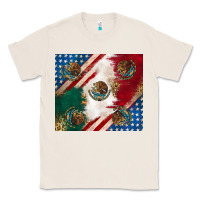 Natural American with mexican flag Classic Tee - RanaPortraitStore