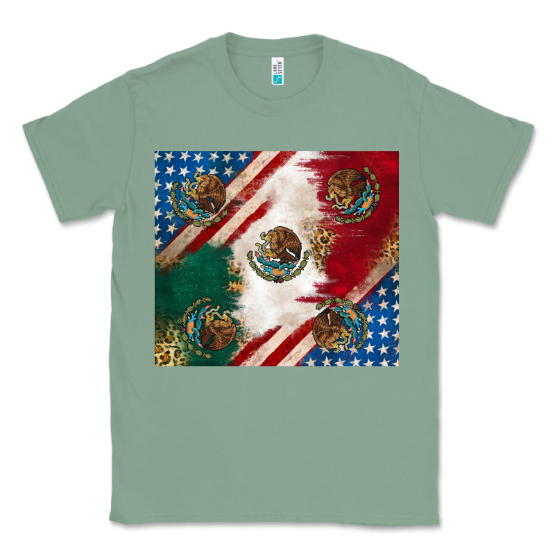 American With Mexican Flag Classic Tee by RanaPortraitStore | Teevron